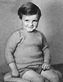 Peter Cox (aged 2)
